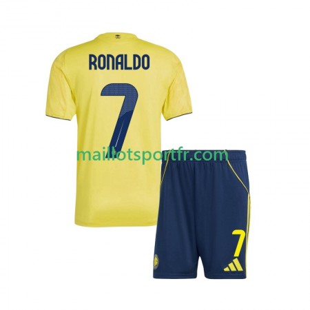 Maillot de Foot Al Nassr Cristiano Ronaldo 7 Enfant Domicile 2025/26